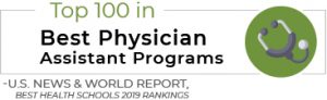 Top 100 in Best Physician Assistant Programs - U.S. News & World Report, Best Health Schools 2019 Rankings